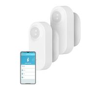 MOES Zigbee Motion Sensor, PIR Human Body Detector with 100° Wide Angle & 6M Range, Smart Home Compatible with Tuya/SmartLife App, Real-Time Alert, 360-Day Battery Life, ZigBee Hub Required 2-Pack