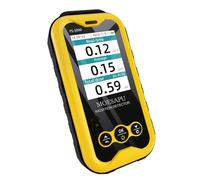 Geiger Counter Nuclear Radiation Detector with LCD Display Radiation Dosimeter, Portable Handheld Beta Gamma X-ray Rechargeable Radiation Monitor Meter, 5 Dosage Units Switched