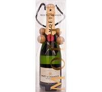 Moet and Chandon Brut Champagne in So Bubbly Bag Gift Pack NV 75 cl