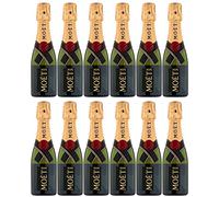 MOET AND CHANDON MINI BOTTLES 20CL BRUT x 12 BOTTLES