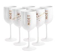 Moët & Chandon Ice Imperial Acrylic Champagne Glasses Blue … (White, 6)