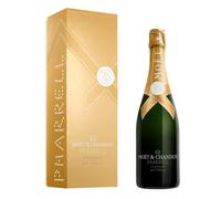 Moët & Chandon Imperial Pharrell Williams Gold Limited Edition Champagne Gift Box, 75 cl