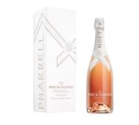 Moët & Chandon Nectar Impérial Rosé x Pharrell Williams Limited Edition Champagne, Gift Box, 75cl (Pack of 6)