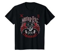 Mötley Crüe Bikers Skull T-Shirt, Youth, Black, 4T
