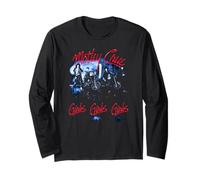 Mötley Crüe - Girls Girls Tracklist Long Sleeve T-Shirt