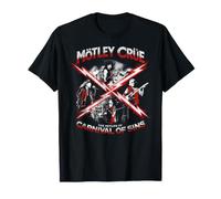 Mötley Crüe Group Date Back T-Shirt
