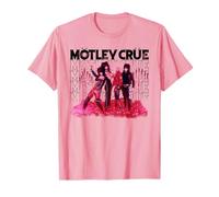 Mötley Crüe - Group Pink On Pink T-Shirt