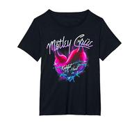 Mötley Crüe Kickstart My Heart T-Shirt, Women's Plus, Black, 3X