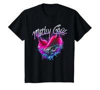 Mötley Crüe Kickstart My Heart T-Shirt, Youth, Black, 3T