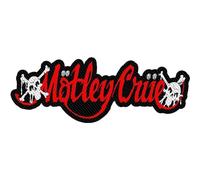 MÖTLEY CRÜE Patch # 25 Dr. Feelgood Logo 10 x 4 cm Patch Badge