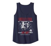 Mötley Crüe The Dirt Tank Top, Women, Navy Blue, Medium