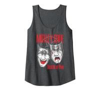 Mötley Crüe Theatre of Pain Cry Tank Top, Women, Dark Heather Grey, Medium