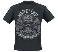 Mötley Crüe Too Fast For Love Skully T-Shirt black 4XL