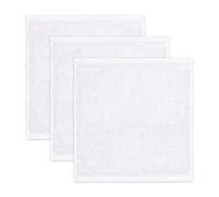 Möve 3er set Superwuschel soap cloth 30 x 30 cm made of 100% cotton, snow