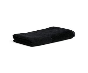 Möve Bamboo Luxe bath towel 80 x 150 cm made of 60% cotton / 40% viscose from bamboo cellulose, black