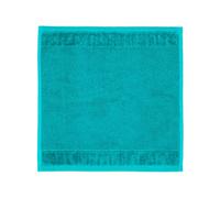 Möve Bamboo Luxe soap cloth 30 x 30 cm made of 60% cotton / 40% viscose from bamboo cellulose, ocean