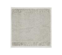 Möve Bamboo Luxe soap cloth 30 x 30 cm made of 60% cotton / 40% viscose from bamboo cellulose, silver grey