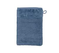 Möve Bamboo Luxe Wash Mitt 15 x 20 cm 60% Cotton / 40% Viscose Bamboo Pulp Steel Blue