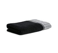 möve Bath Towel, 85% Baumwolle / 10% Viskose aus Bambus-Zellstoff / 5% Leinen Black, 80 x 150 cm