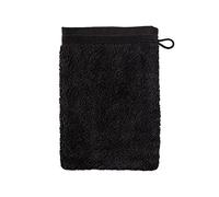 Möve Face Cloth & Wash Gloves, Black, 15 x 20 cm