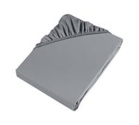 MÖVE Fitted Sheet 200 x 200 cm 100% Cotton Grey