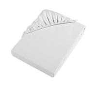 MÖVE Fitted Sheet 200 x 200 cm 100% Cotton Snow