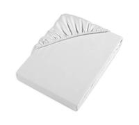 Möve Fitted Sheet, White, 100 x 200 x 30 cm