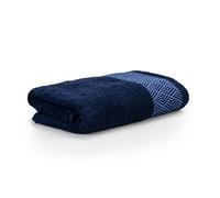 MÖVE for Frottana Geometry Hand Towel 50 x 100 cm 100% Cotton Deep Sea