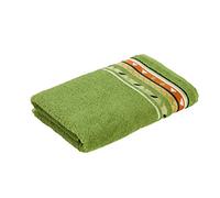 Möve frottana Country bath towel 67 x 140 cm, 100% cotton, peridot
