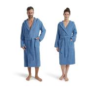 Möve Hooded Coat, Cornflower, S