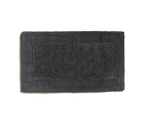 Möve Loft tufted bath mat 60 x 100 cm made of 100% cotton, graphite