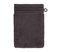 möve Loft wash glove 15 x 20 cm made of 100% cotton (Spinair), graphite