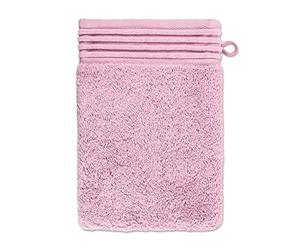 Möve Loft wash glove 15 x 20 cm made of 100% cotton (Spinair), rose
