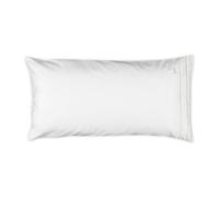 MÖVE Noblesse Pillowcase 80 x 40 cm 100% Cotton White/Champagne