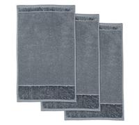 Möve Set of 3 Guest Towels, Stone, 30 x 50 cm