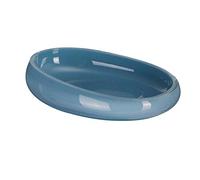 Möve Streamline soap dish 14 x 10 x 4 cm made of acrylic, aqua