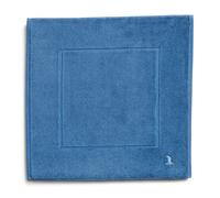 möve Superwuschel bath mat 60 x 60 cm made of 100 % cotton, cornflower