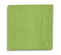 möve Superwuschel bath mat 60 x 60 cm made of 100 % cotton, peridot