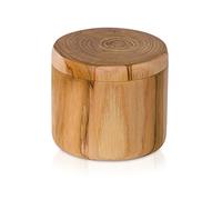 Möve Teak cotton box 9,5 x 9,5 x 8 cm made of teak wood, wood