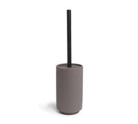Möve Toilet brush holder, gray, 10 x 10 x 38 cm