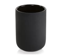 möve Toothbrush Holder, Black, Ø 8 x 10 cm