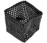 möve Cube Basket, Black, 15 x 15 x 15 cm