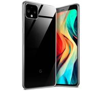 moex Aero Case, Compatible with Google Pixel 4, Case Made of Silicone, Completely Transparent, Clear Mobile Phone Protective Case, Ultra Thin, Transparent Monochrome, Crystal-Clear
