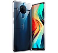 moex Aero Case, Compatible with Nokia 5.4, Case Made of Silicone, Completely Transparent, Clear Mobile Phone Protective Case, Ultra Thin, Transparent Monochrome, Crystal-Clear