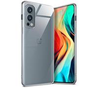 moex Aero Case, Compatible with OnePlus Nord 2 5G, Case Made of Silicone, Completely Transparent, Clear Mobile Phone Protective Case, Ultra Thin, Transparent Monochrome, Crystal-Clear