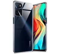 moex Aero Case, Compatible with Oppo A16 / A16s, Case Made of Silicone, Completely Transparent, Clear Mobile Phone Protective Case, Ultra Thin, Transparent Monochrome, Crystal-Clear