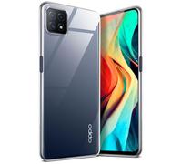 moex Aero Case, Compatible with Oppo A73 5G, Case Made of Silicone, Completely Transparent, Clear Mobile Phone Protective Case, Ultra Thin, Transparent Monochrome, Crystal-Clear