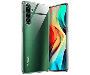 moex Aero Case, Compatible with Realme X50 Pro, Case Made of Silicone, Completely Transparent, Clear Mobile Phone Protective Case, Ultra Thin, Transparent Monochrome, Crystal-Clear