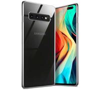 moex Aero Case, Compatible with Samsung Galaxy S10 5G, Case Made of Silicone, Completely Transparent, Clear Mobile Phone Protective Case, Ultra Thin, Transparent Monochrome, Crystal-Clear