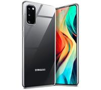 moex Aero Case, Compatible with Samsung Galaxy S20 / S20 5G, Case Made of Silicone, Completely Transparent, Clear Mobile Phone Protective Case, Ultra Thin, Transparent Monochrome, Crystal-Clear